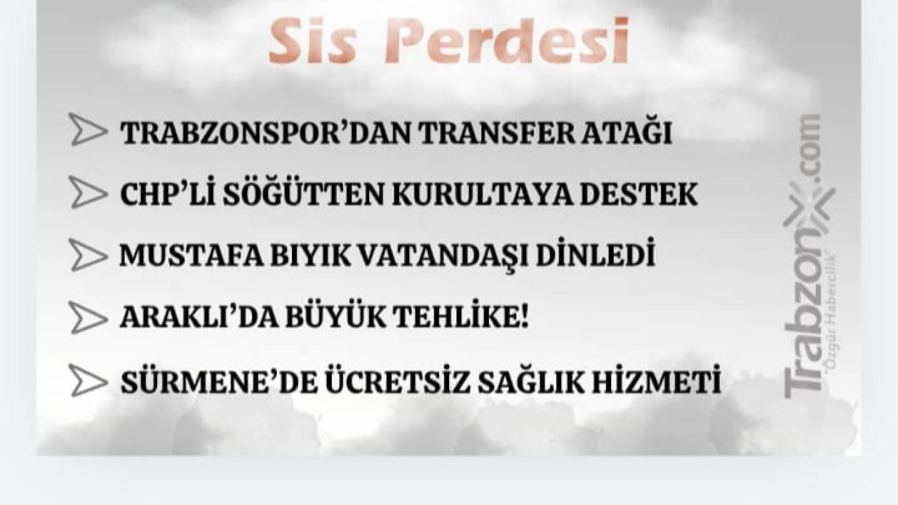 01.06.2026 SİS PERDESİ