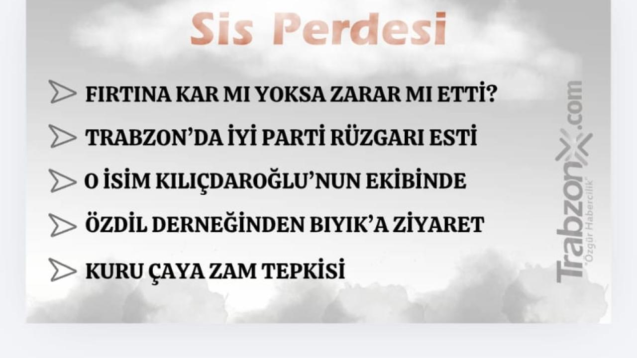 03.06.2026 SİS PERDESİ