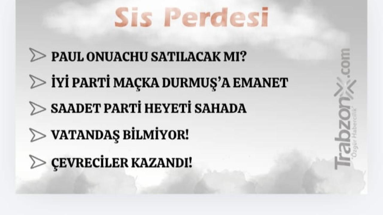 08.06.2026 SİS PERDESİ
