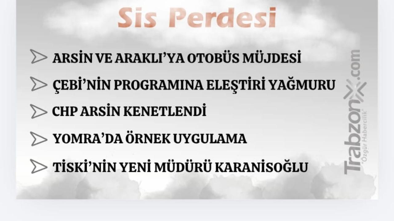 16.06.2026 SİS PERDESİ