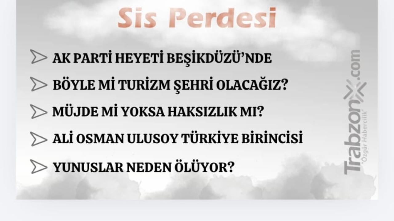 20.06.2026 SİS PERDESİ