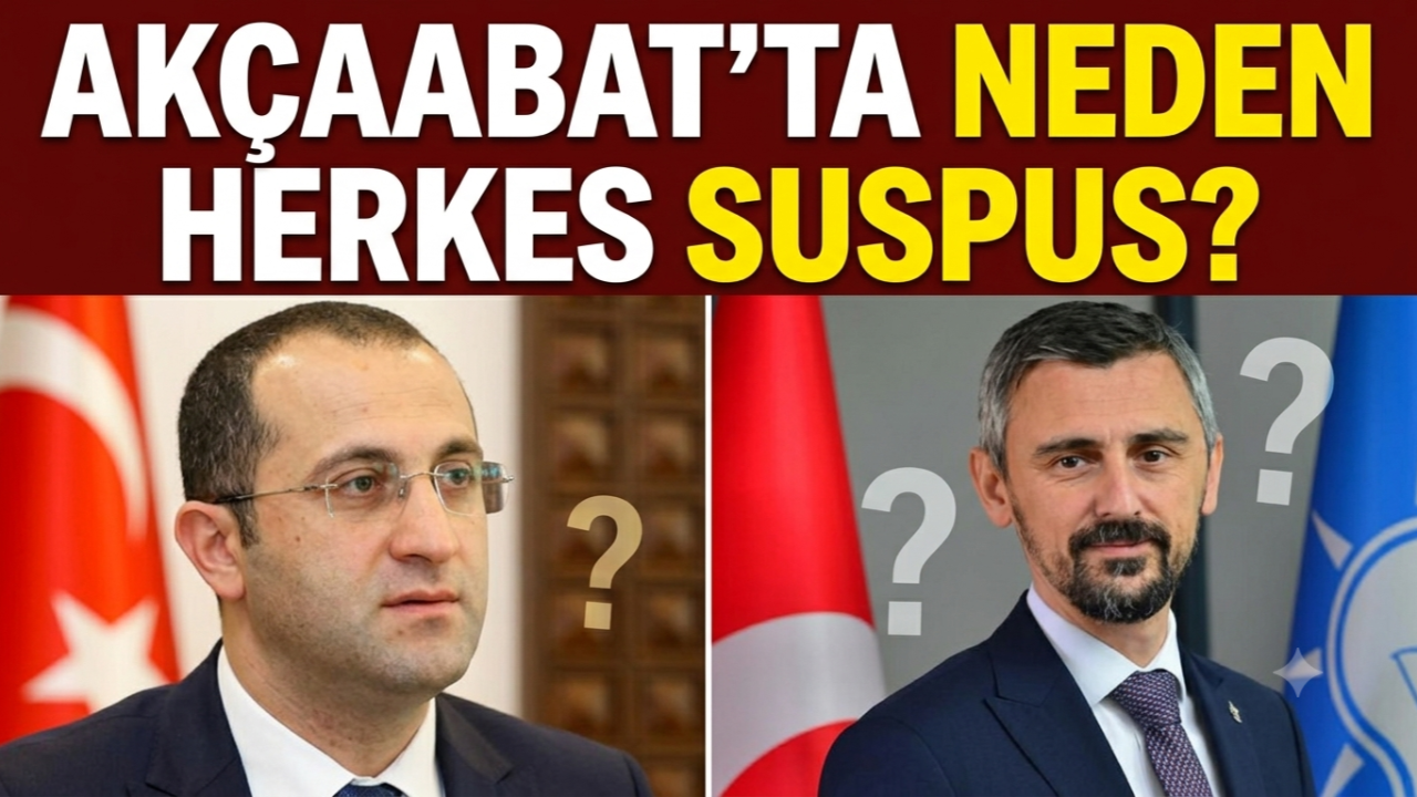 AKÇAABAT'TA NEDEN HERKES SUSPUS?