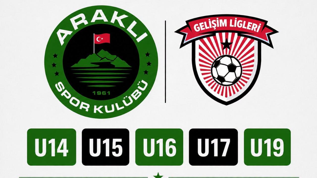 ARAKLISPOR, GELİŞİM LİGLERİNDE BÖLGENİN YENİ ADRESİ OLDU