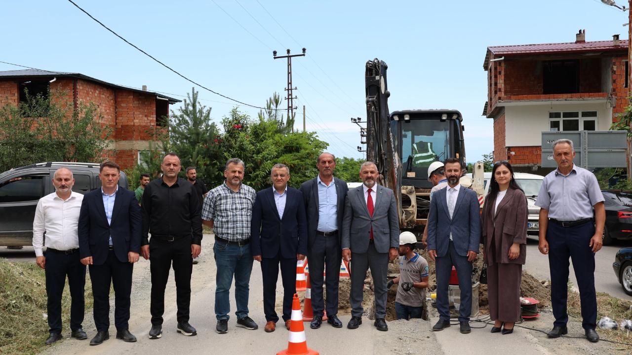 ARSİN'DE DOĞAL GAZ SEFERBERLİĞİ