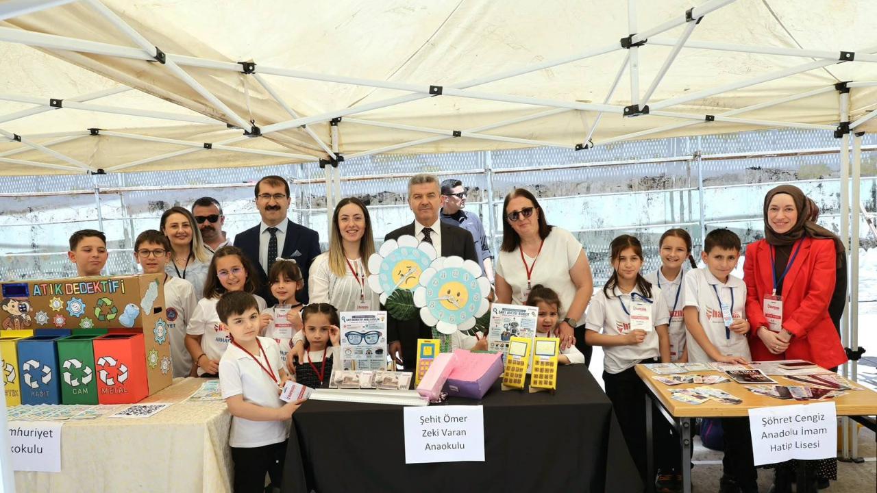ARTVİN'DE HAREZMİ EĞİTİM MODELİ YIL SONU SERGİSİ