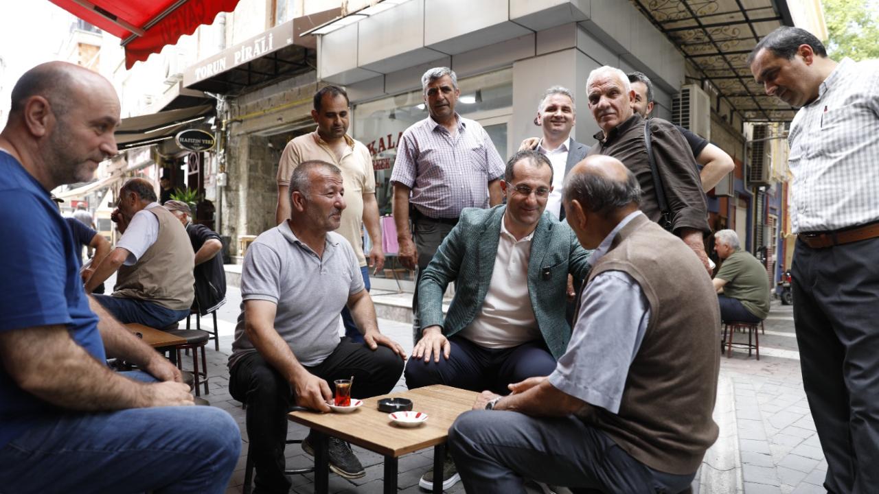 BAŞKAN EKİM VATANDAŞLARI DİNLEDİ