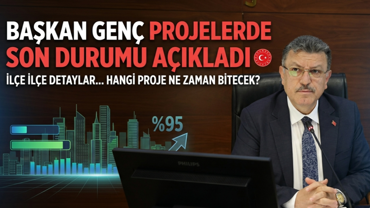 BAŞKAN GENÇ PROJELERDE SON DURUMU AÇIKLADI