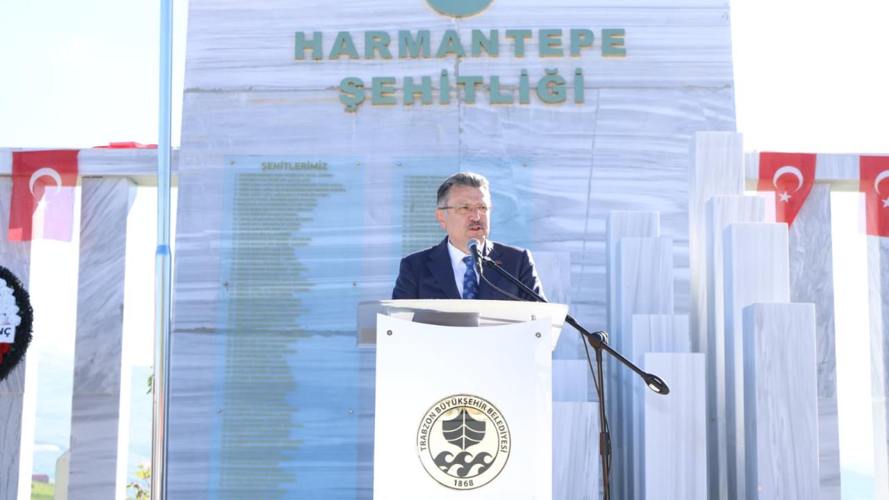 BAŞKAN GENÇ’TEN HARMANTEPE ŞEHİTLERİNE VEFA