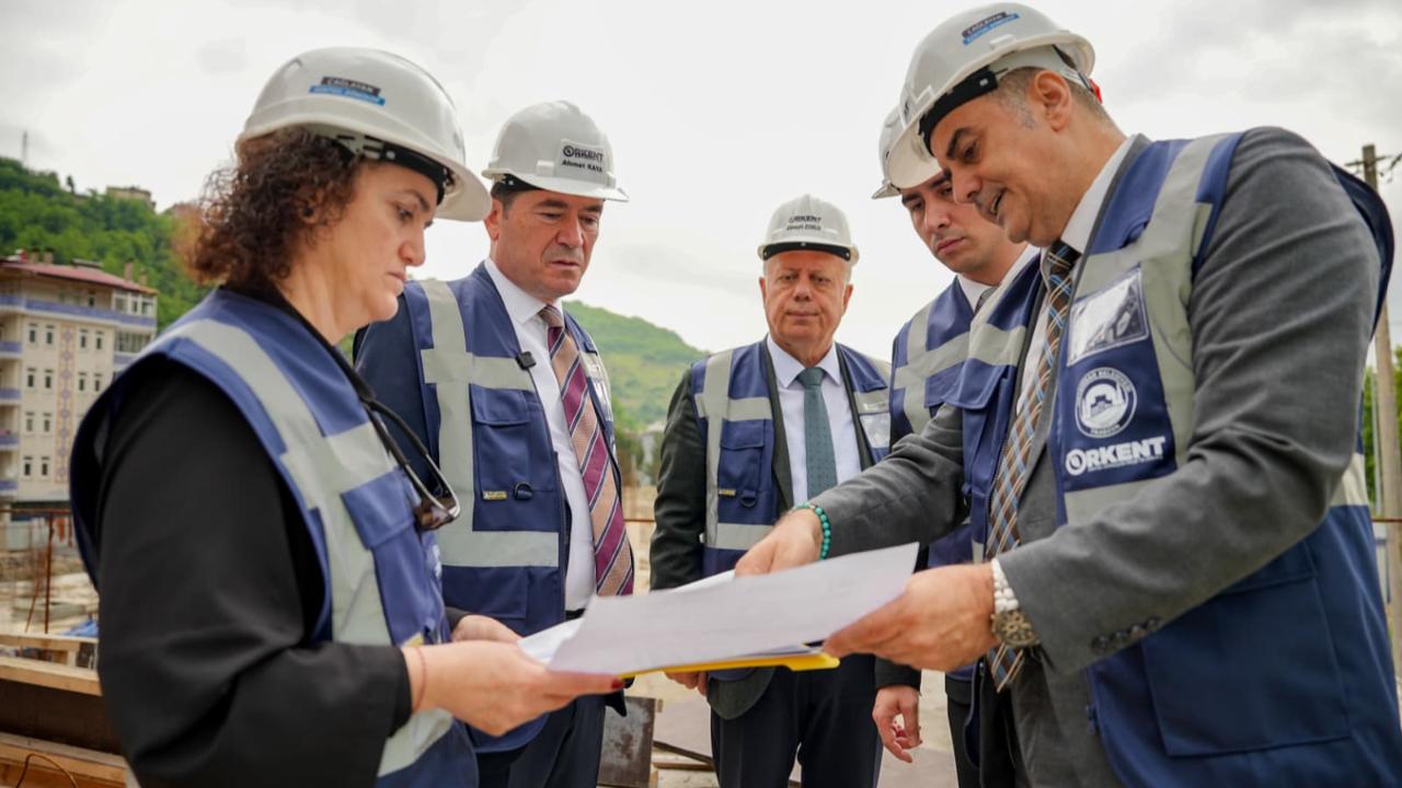 BAŞKAN KAYA ÇAĞLAYAN'DA İNCELEMELERDE BULUNDU