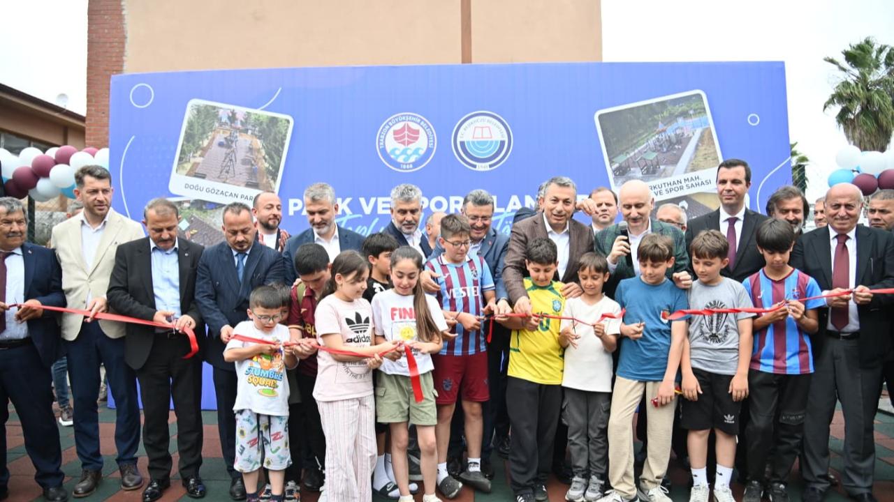 BEŞİKDÜZÜ’NDE 4 YENİ ÇOCUK PARKI HİZMETE AÇILDI