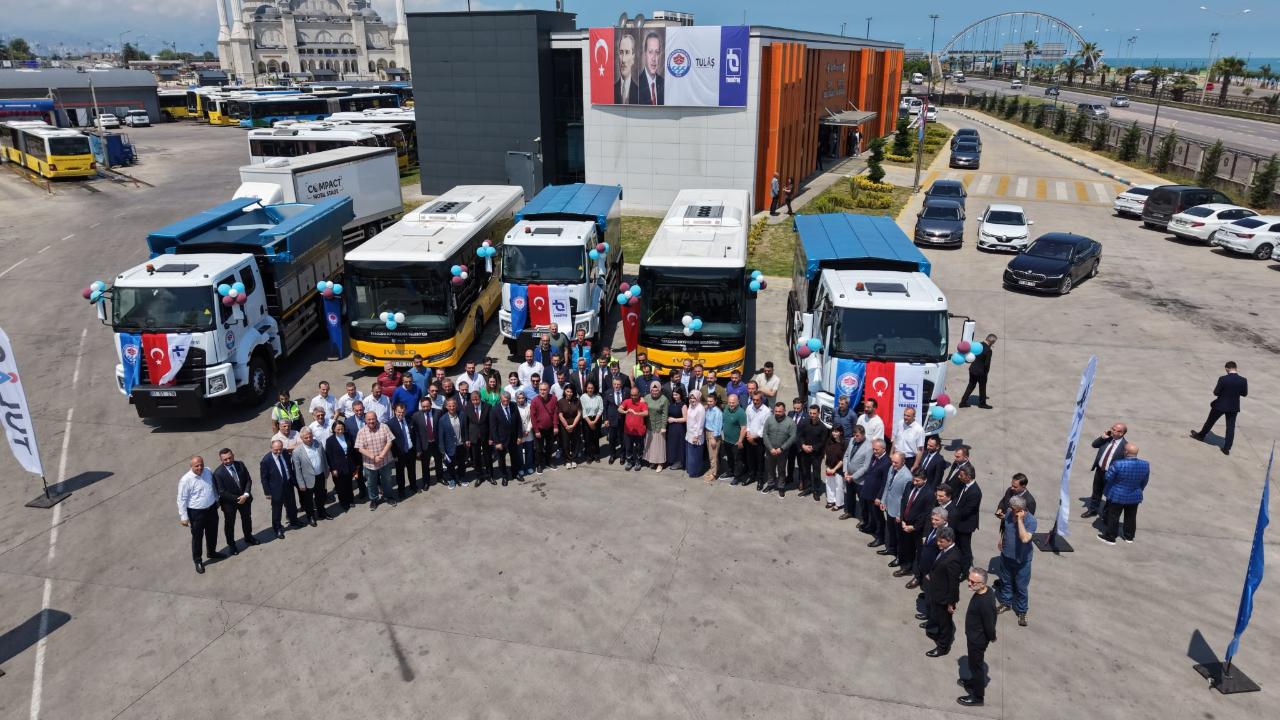 BÜYÜKŞEHİR FİLOSUNA 5 YENİ ARAÇ