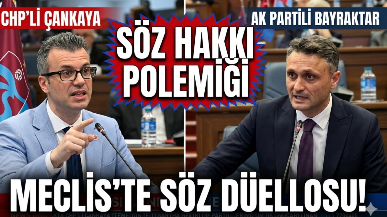 BÜYÜKŞEHİR MECLİSİNDE SÖZ HAKKI POLEMİĞİ!