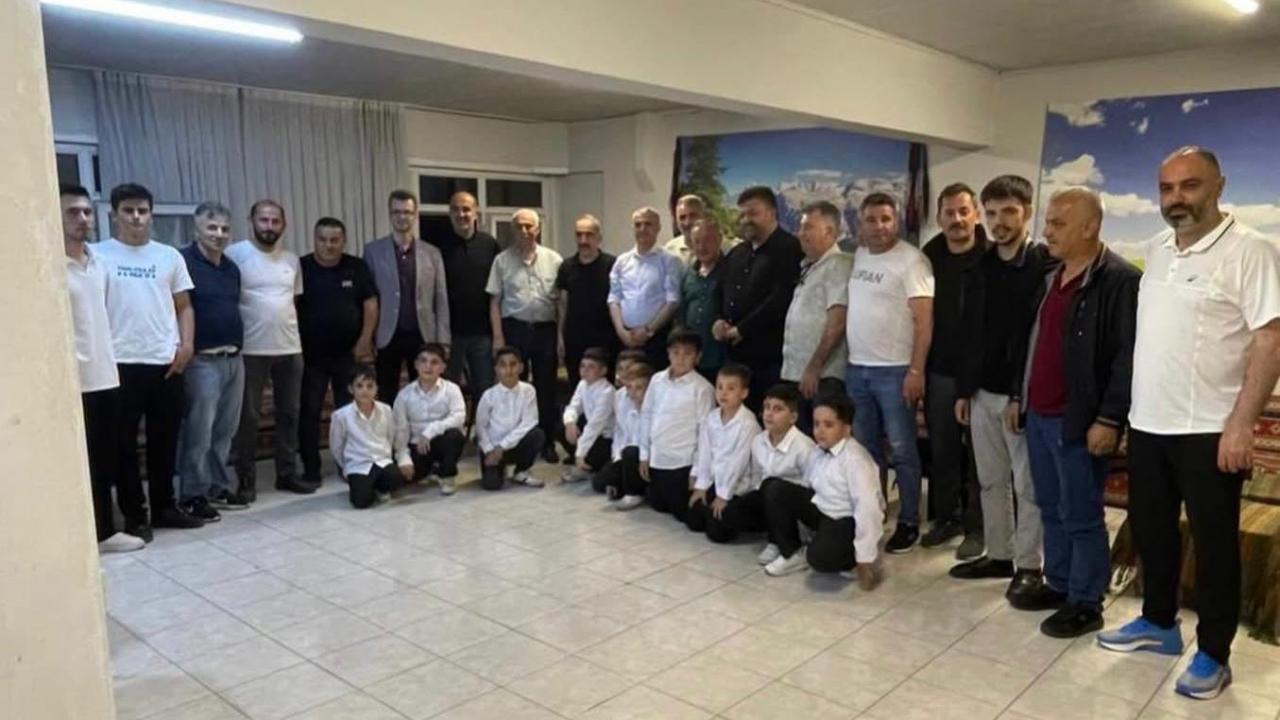 CHP HEYETİNDEN AHOM'A ZİYARET