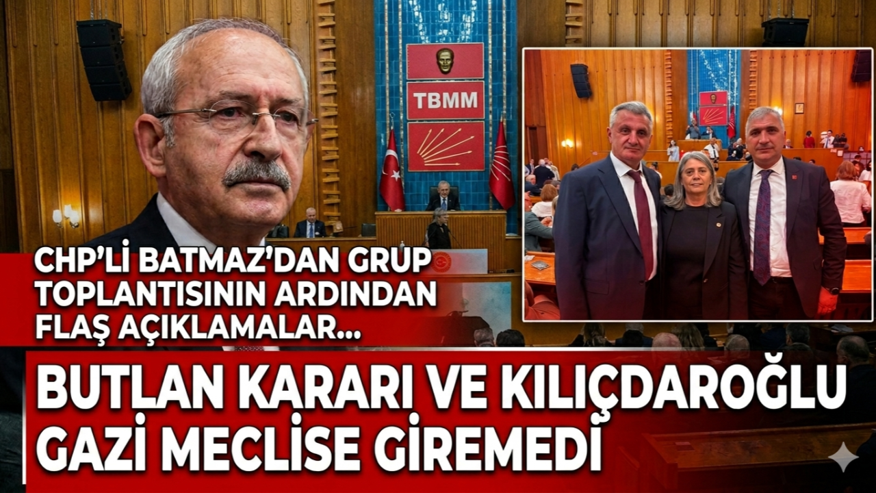 CHP'Lİ BATMAZ'DAN GRUP TOPLANTISININ ARDINDAN FLAŞ AÇIKLAMALAR...