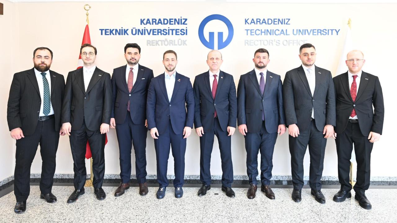 GENÇ MÜSİAD'TAN KTÜ'YE ZİYARET