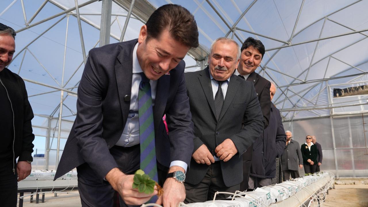 ORTAHİSAR BELEDİYESİ’NDEN ÜRETİCİLERE FİDE DESTEĞİ