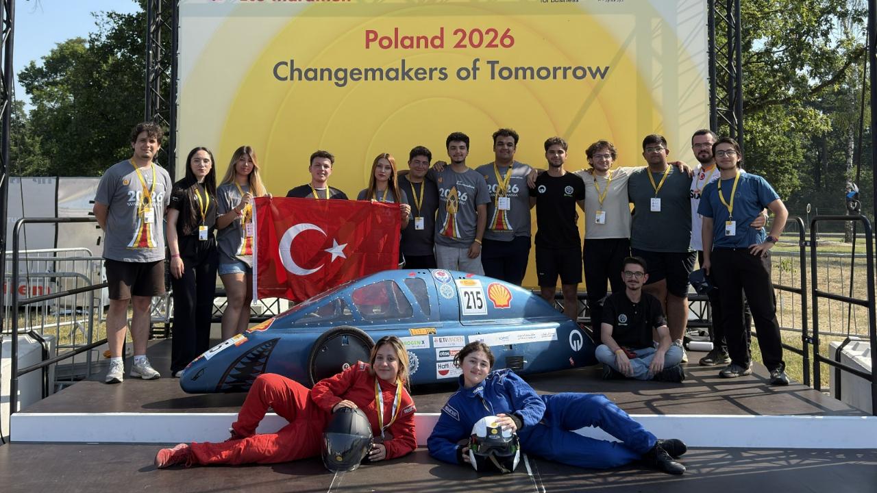 SHELL ECO-MARATHON’A KTÜ DAMGASI
