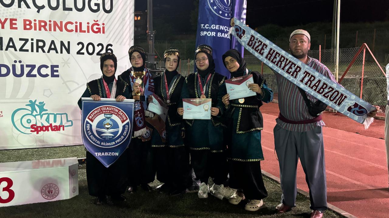 TRABZON EKİBİNDEN TÜRKİYE FİNALLERİNDE BÜYÜK BAŞARI