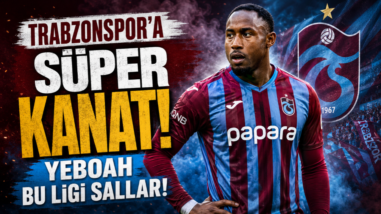 TRABZONSPOR'A SÜPER KANAT!