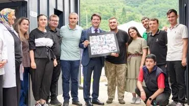 BAŞKAN KAYA "HEM ÜRETİMİ ARTIRMAK HEM DE EV EKONOMİSİNE KATKI SAĞLAMAK İSTİYORUZ"