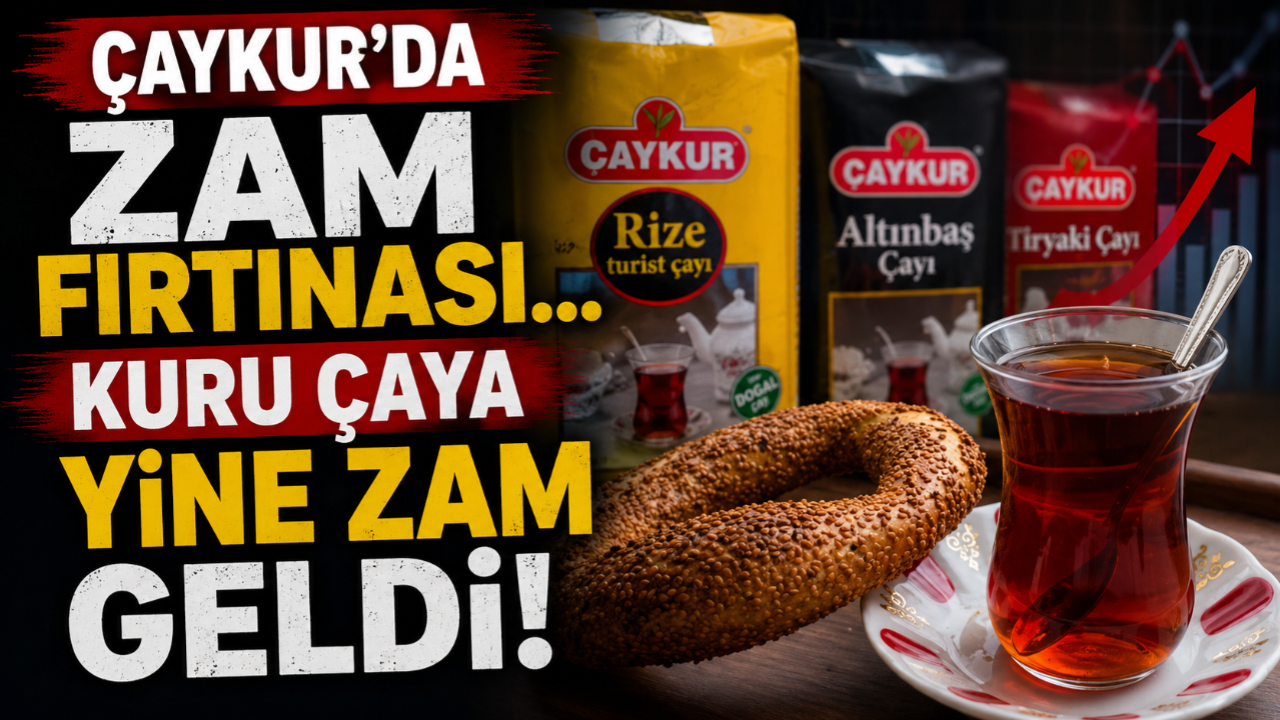 ÇAYKUR'DA ZAM FIRTINASI!