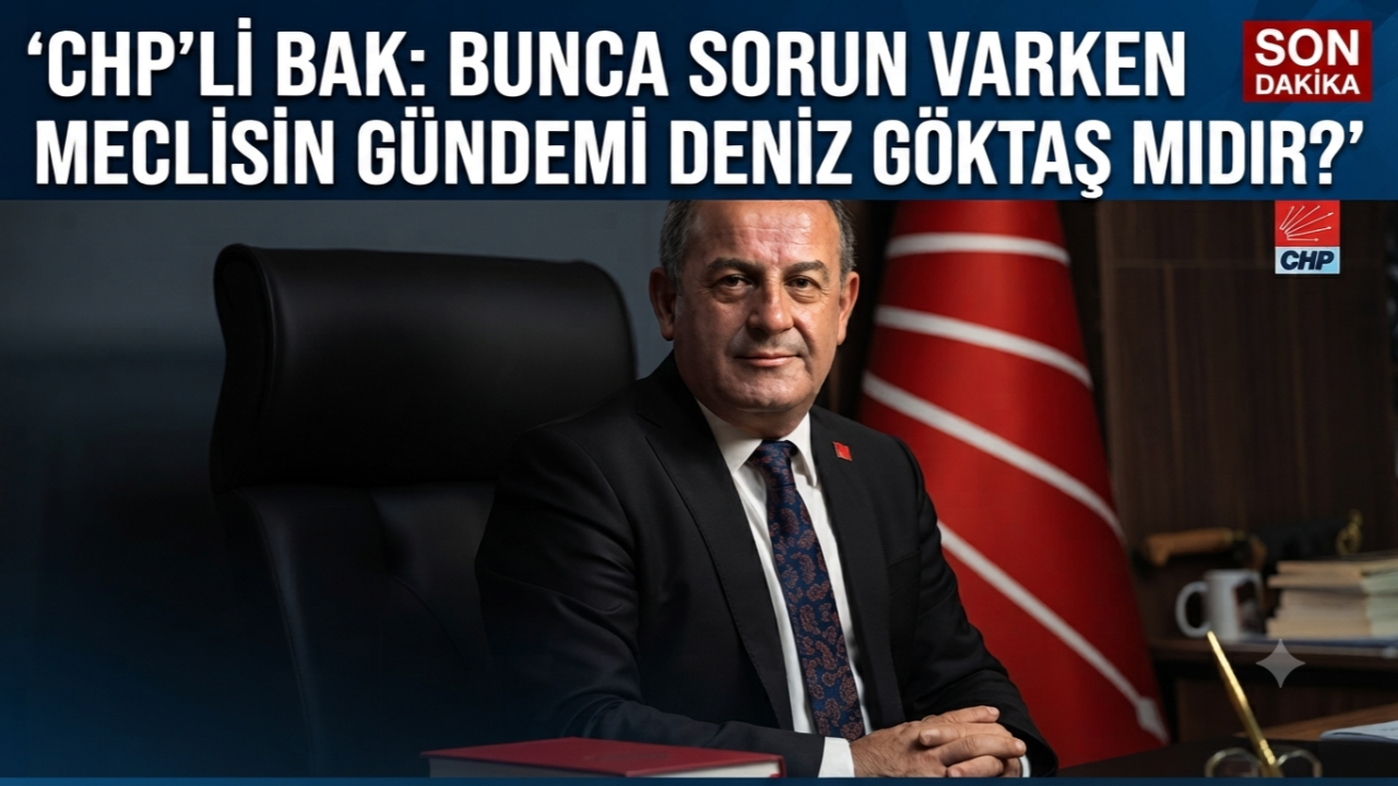 CHP'Lİ BAK: