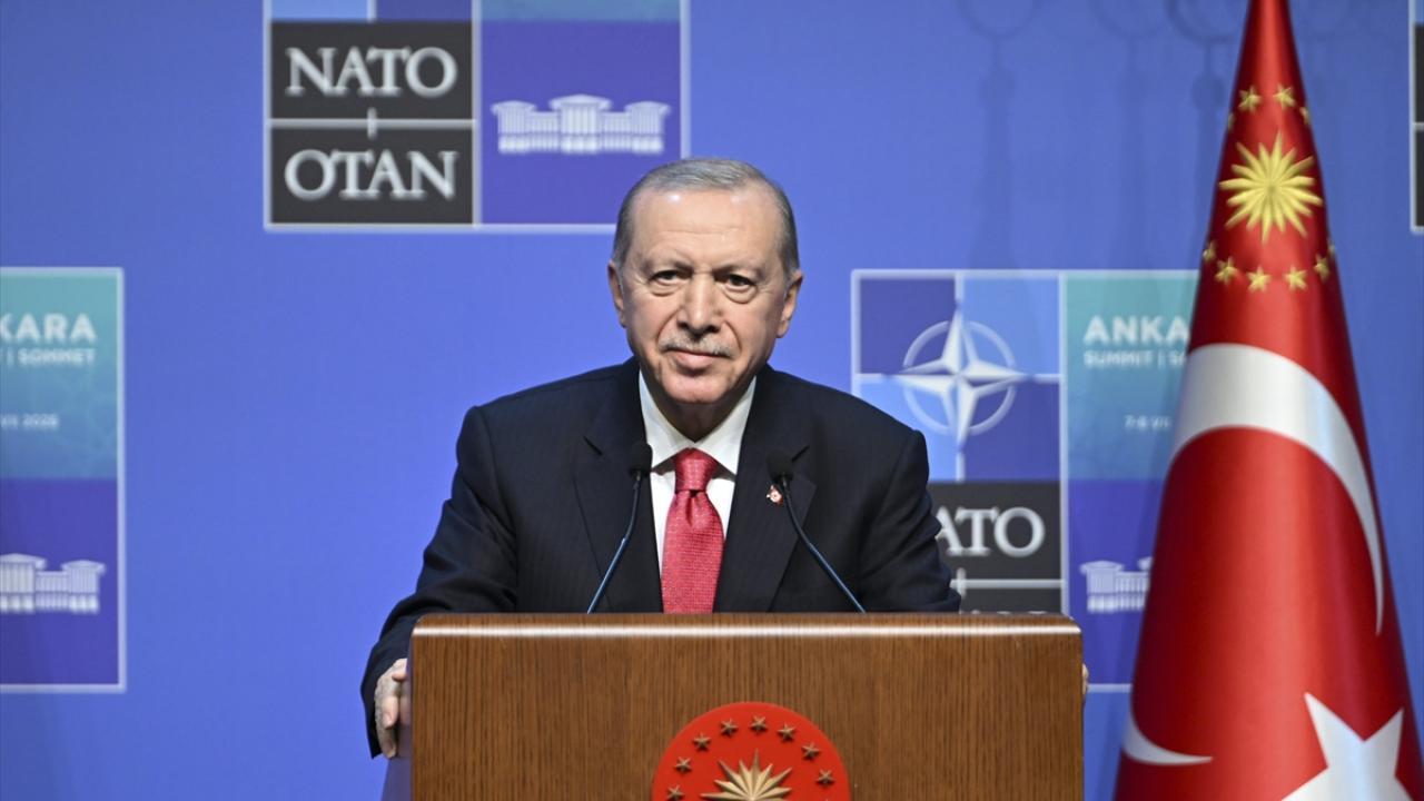 CUMHURBAŞKANI ERDOĞAN'DAN NATO ZİRVESİ MESAJI!