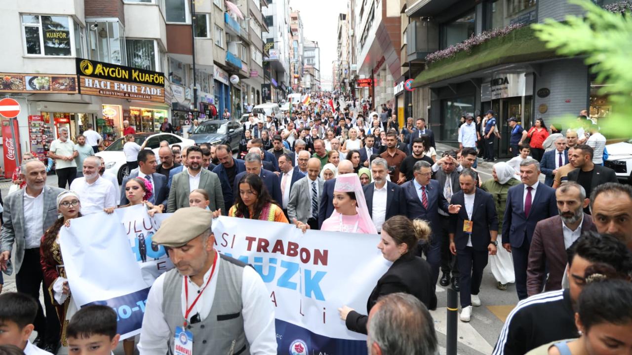 TRABZON HORON VE MÜZİK FESTİVALİ COŞKUYLA BAŞLADI